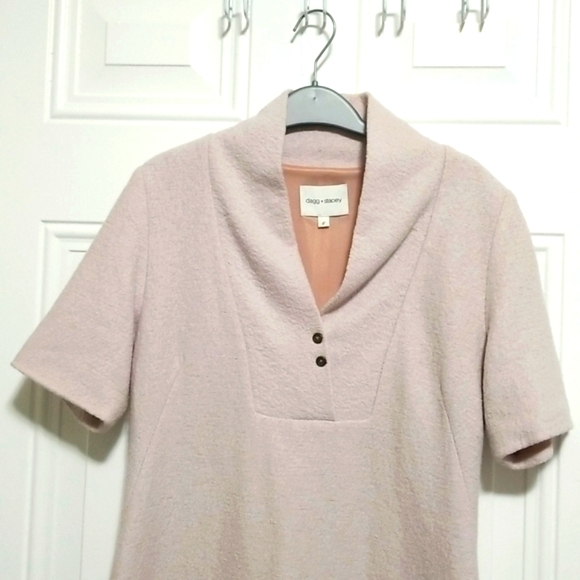 Dagg and Stacey Dress 40% Wool. Size: 6. - Picture 3 of 6